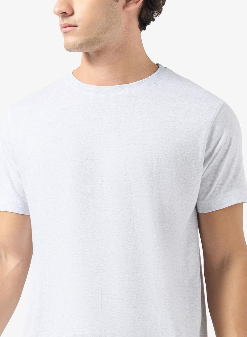 Seventy Five Basics Pack of 3 Round Neck T-Shirt - Image 5
